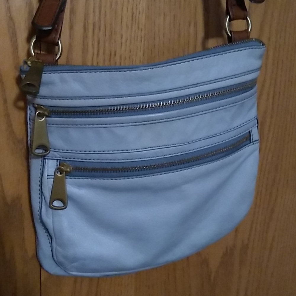❤️ Gray Fossil purse